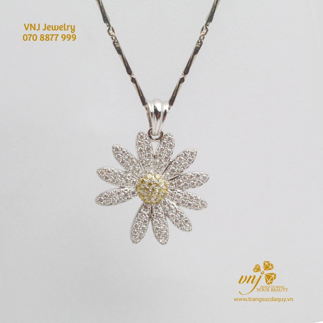 Mặt Dây Chuyền Hoa Cúc (5)
