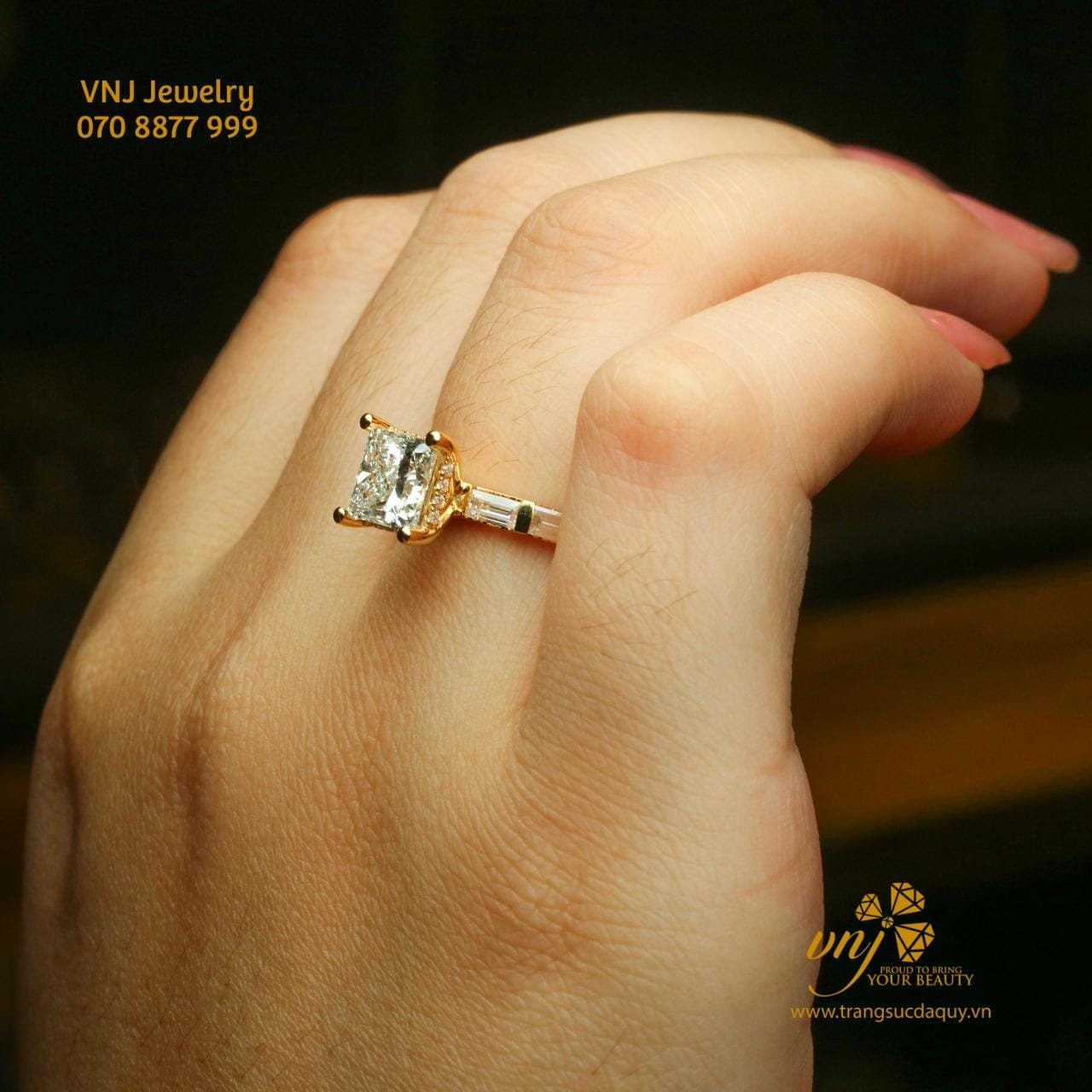 Nhẫn Kim Cương Princess Nwd43 (6)