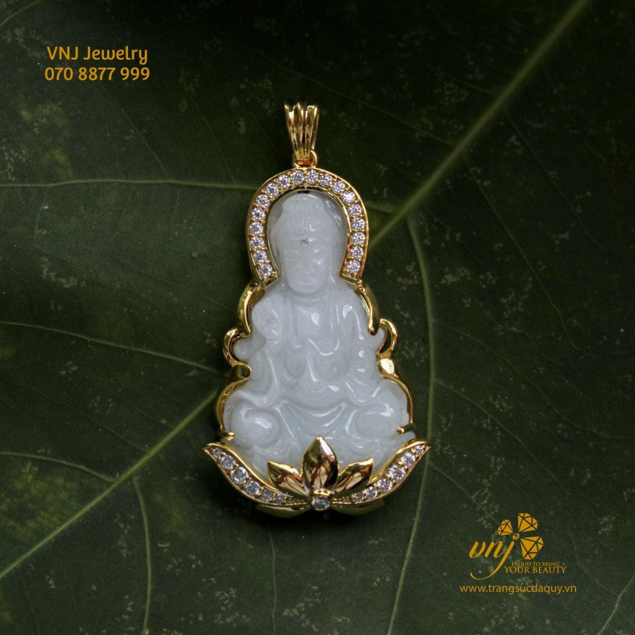 Dịch Vụ Bọc Vàng Bạc Tượng Quan Âm, Di Lặc, Đá Quý, ....theo Yêu Cầu