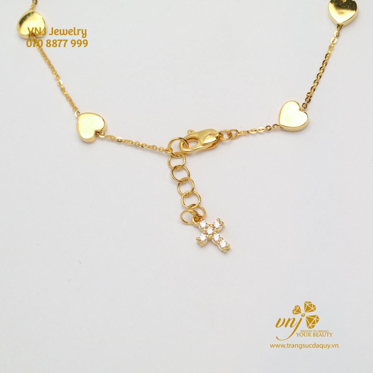 Lắc Tay Thánh Giá Vàng 18k