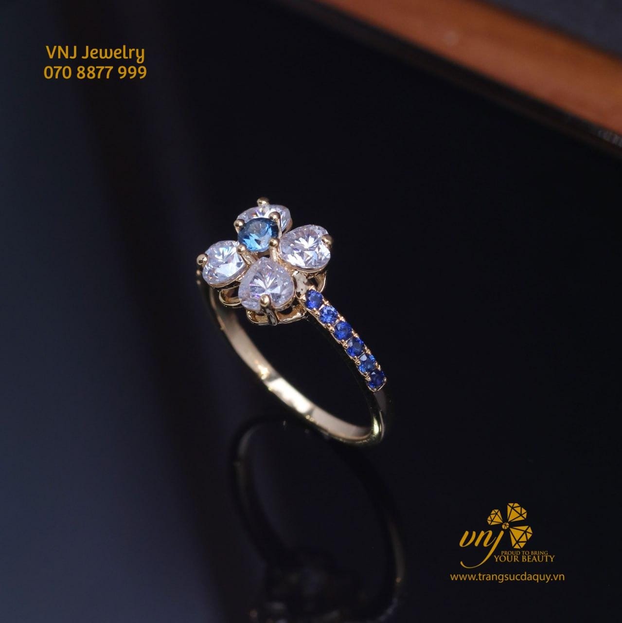 Nhẫn Sapphire Xanh Dương (blue)nws17 (5)