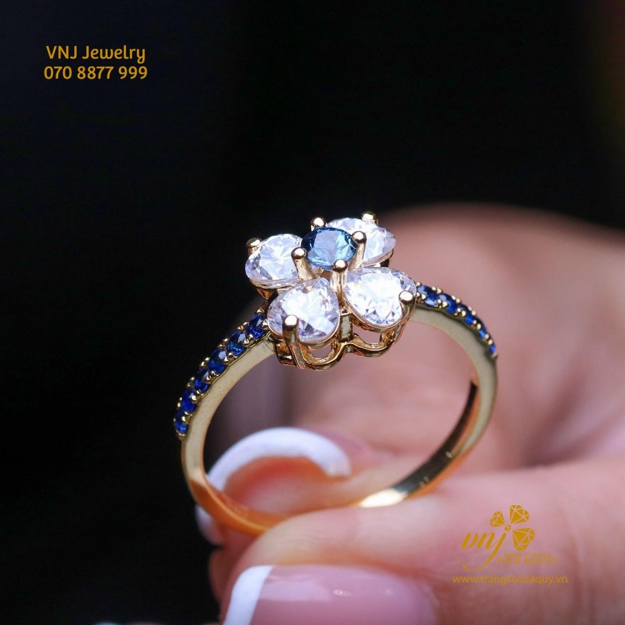 Nhẫn Sapphire Xanh Dương (blue)nws17 (6)
