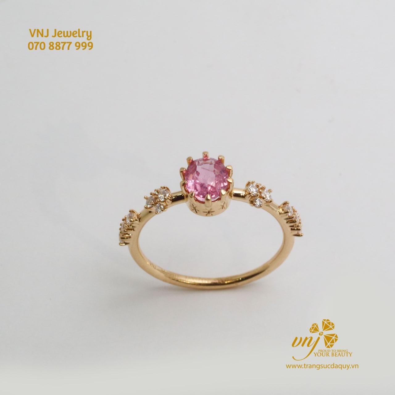 Nhẫn Sapphire Hồng Tự Nhiên (3)