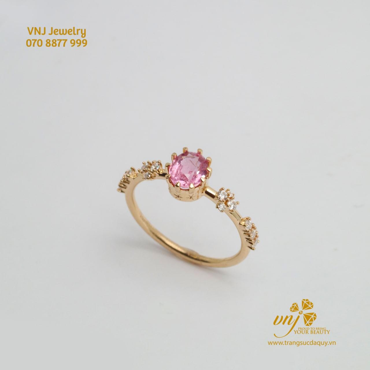 Nhẫn Sapphire Hồng Tự Nhiên (4)