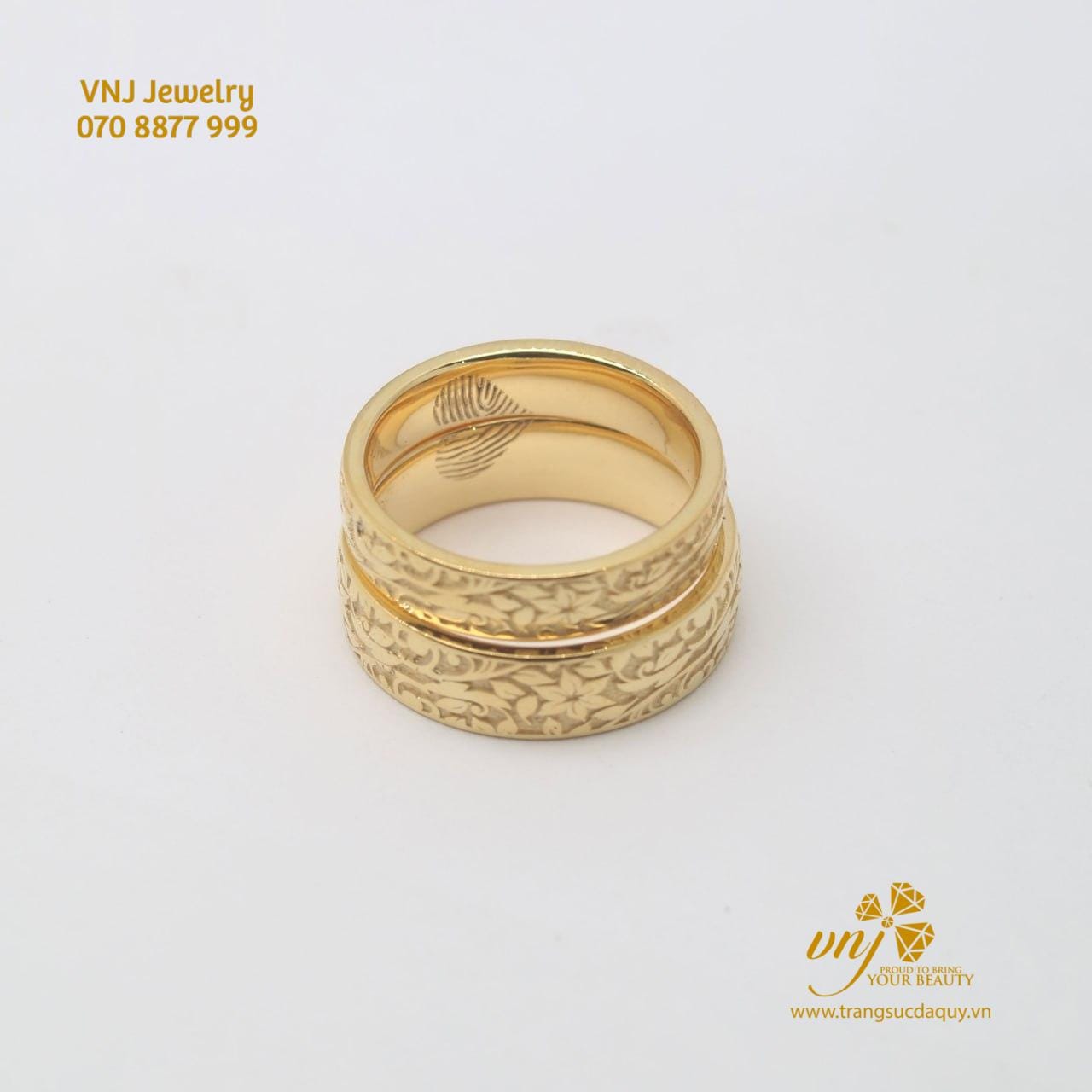 Nhẫn Cưới Vân Tay (2)