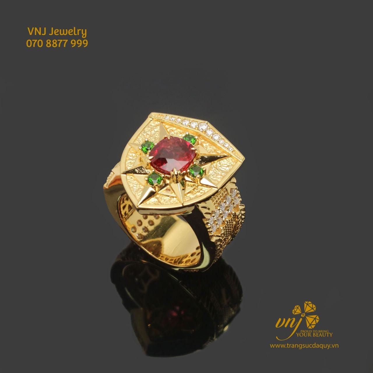 Nhẫn đá Spinel Vip (8)