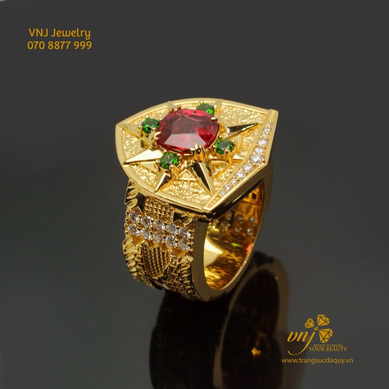 Nhẫn đá Spinel Vip (9)
