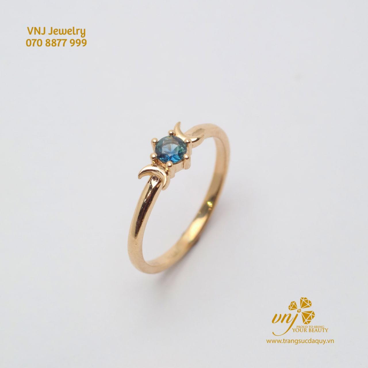 Nhẫn Sapphire Blue