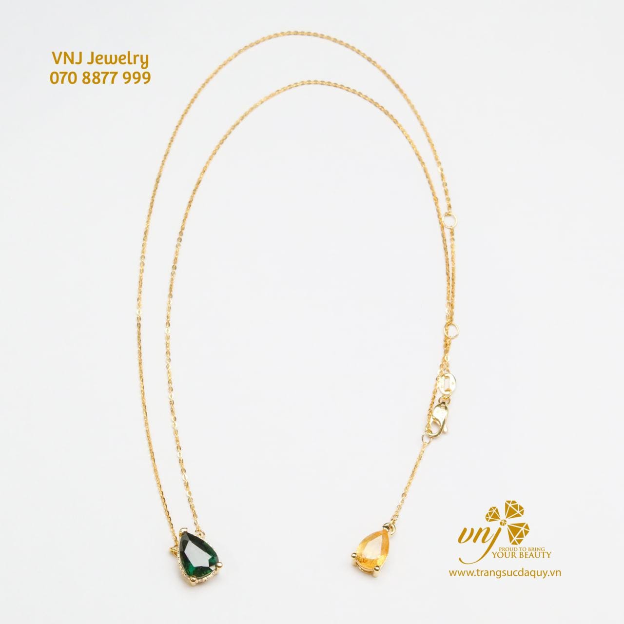 Mặt Dây Chuyền Đá Sapphire Xanh Mds28