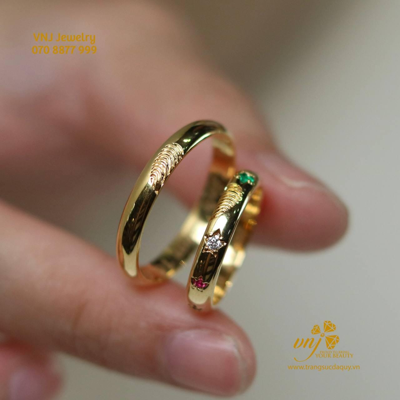 Nhẫn Vân Tay Emerald Mix Kim Cương.jpg (2)