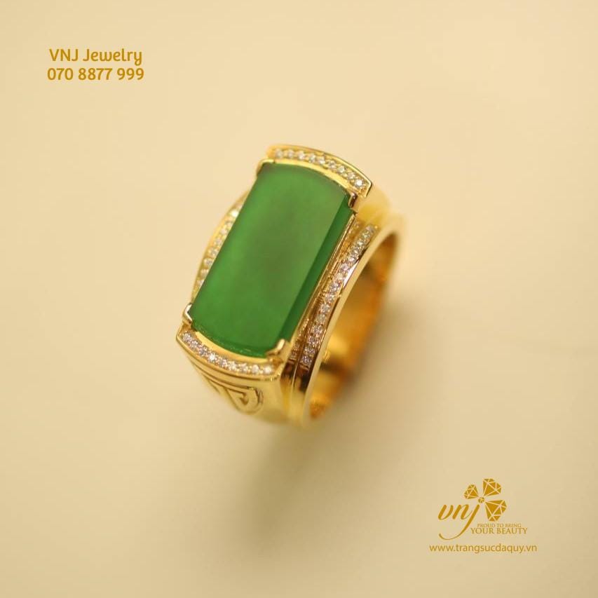 Nhẫn Nam Ngọc Phỉ Thúy Nm152