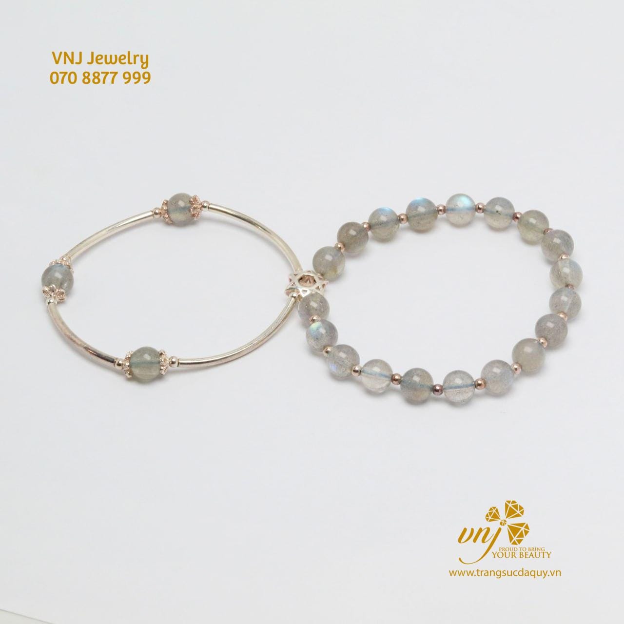 Vòng Charm đá Xà Cừ. (2)