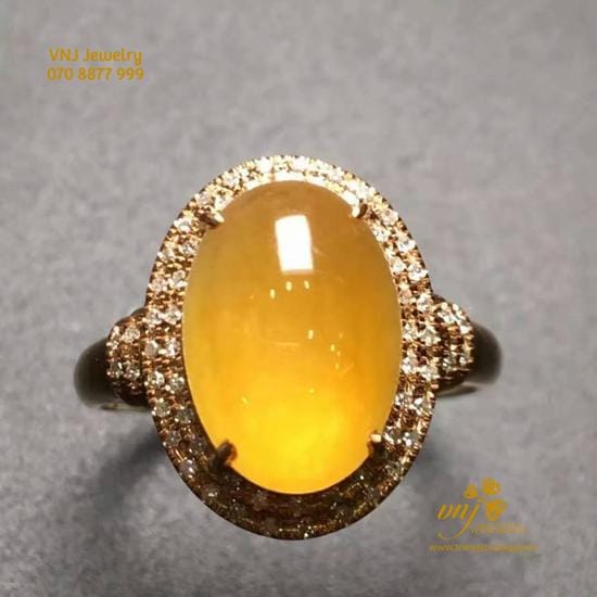 Orange Jadeite ( Phỉ Thuý Vàng Hoàng Gia)