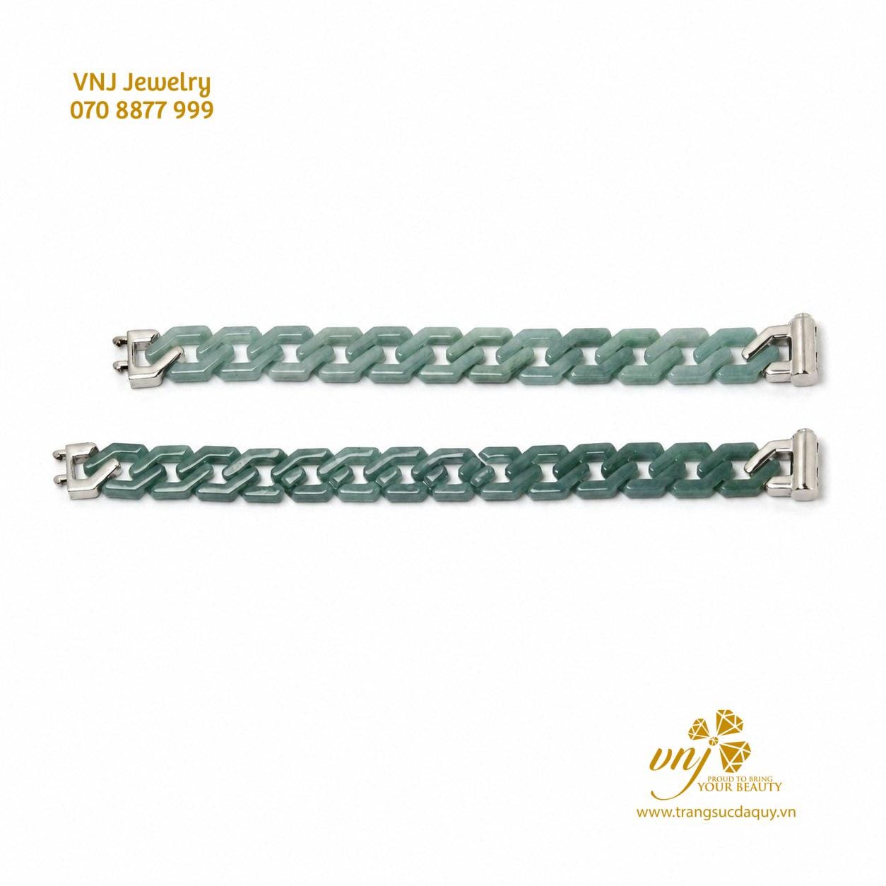 Lắc tay Cẩm Thạch Cuban LTJ1