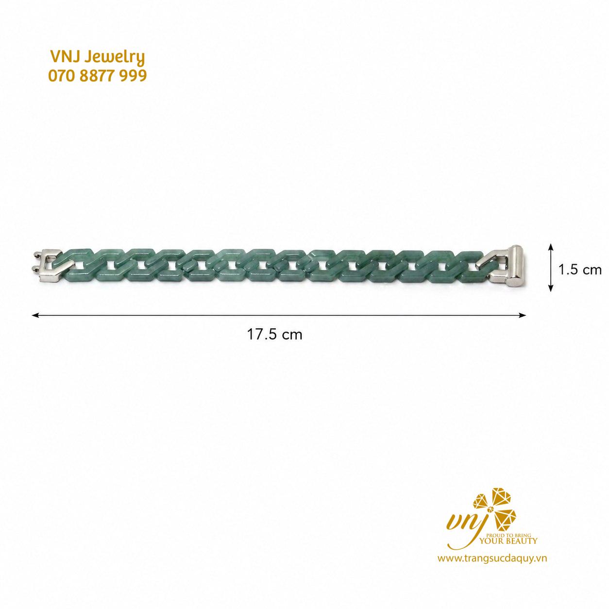 Lắc tay Cẩm Thạch Cuban LTJ1 - Ảnh 6