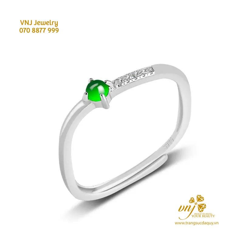 Nhẫn Ngọc Phỉ Thuý NWJ10