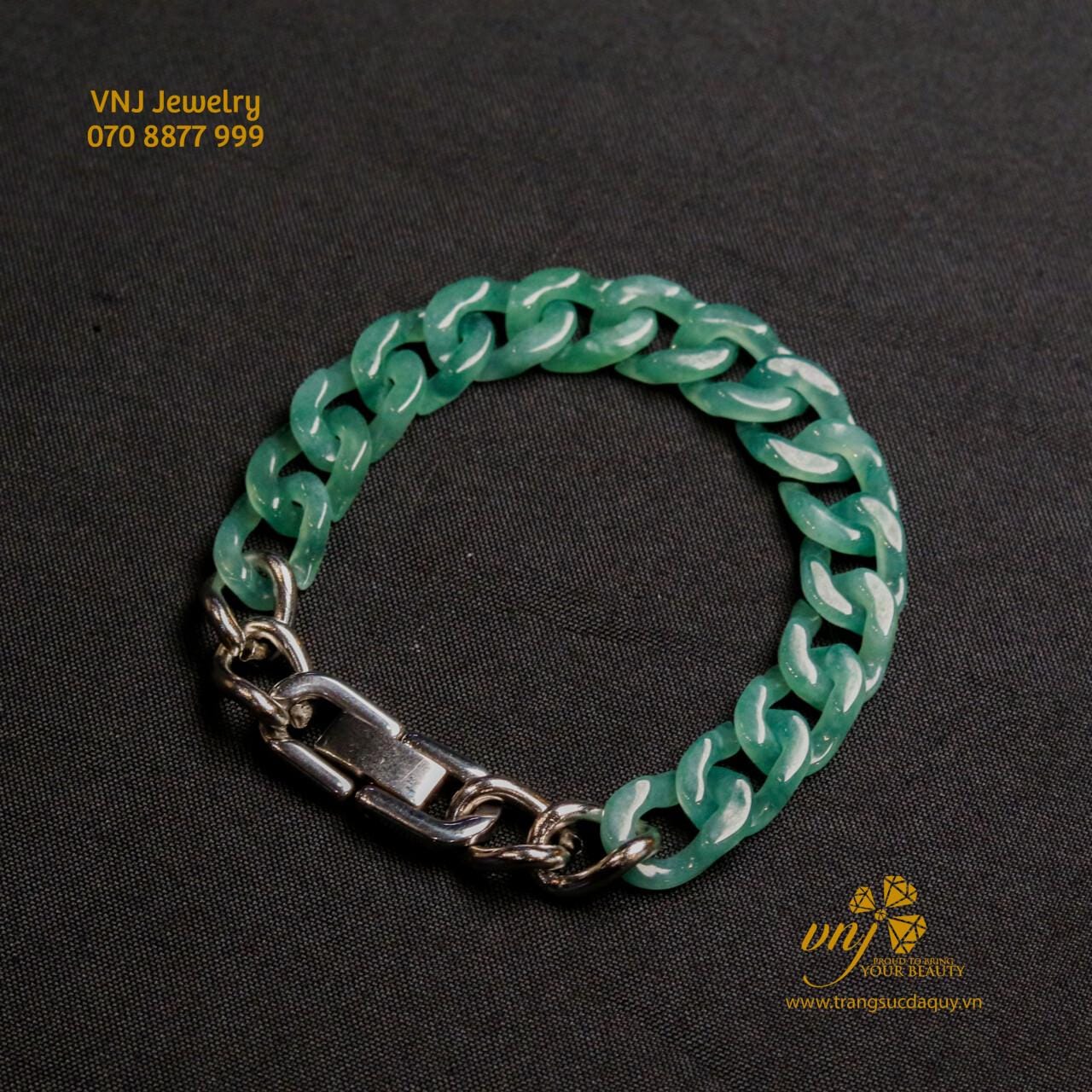 Lắc Tay Phỉ Thúy Cuban