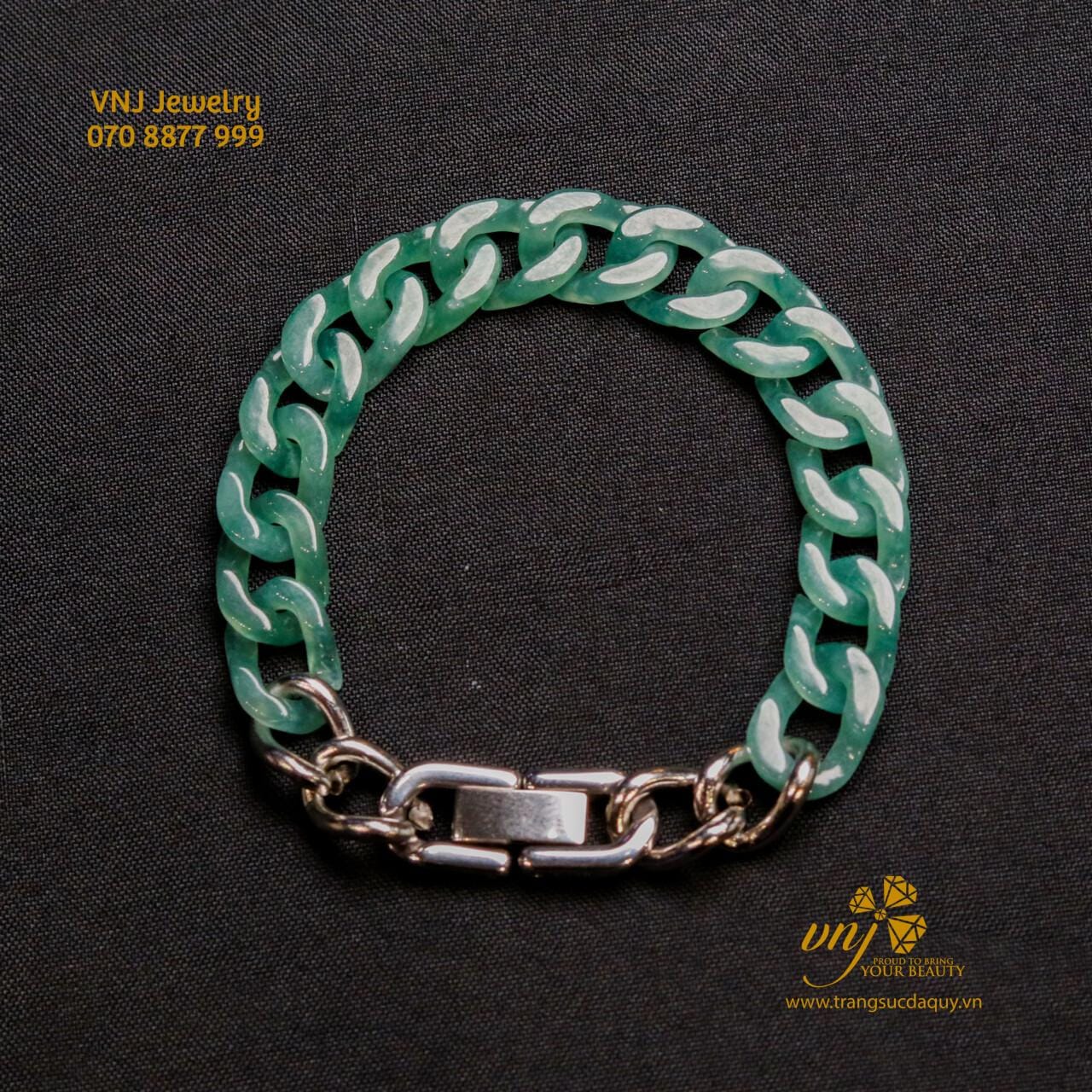 Lắc Tay Phỉ Thúy Cuban