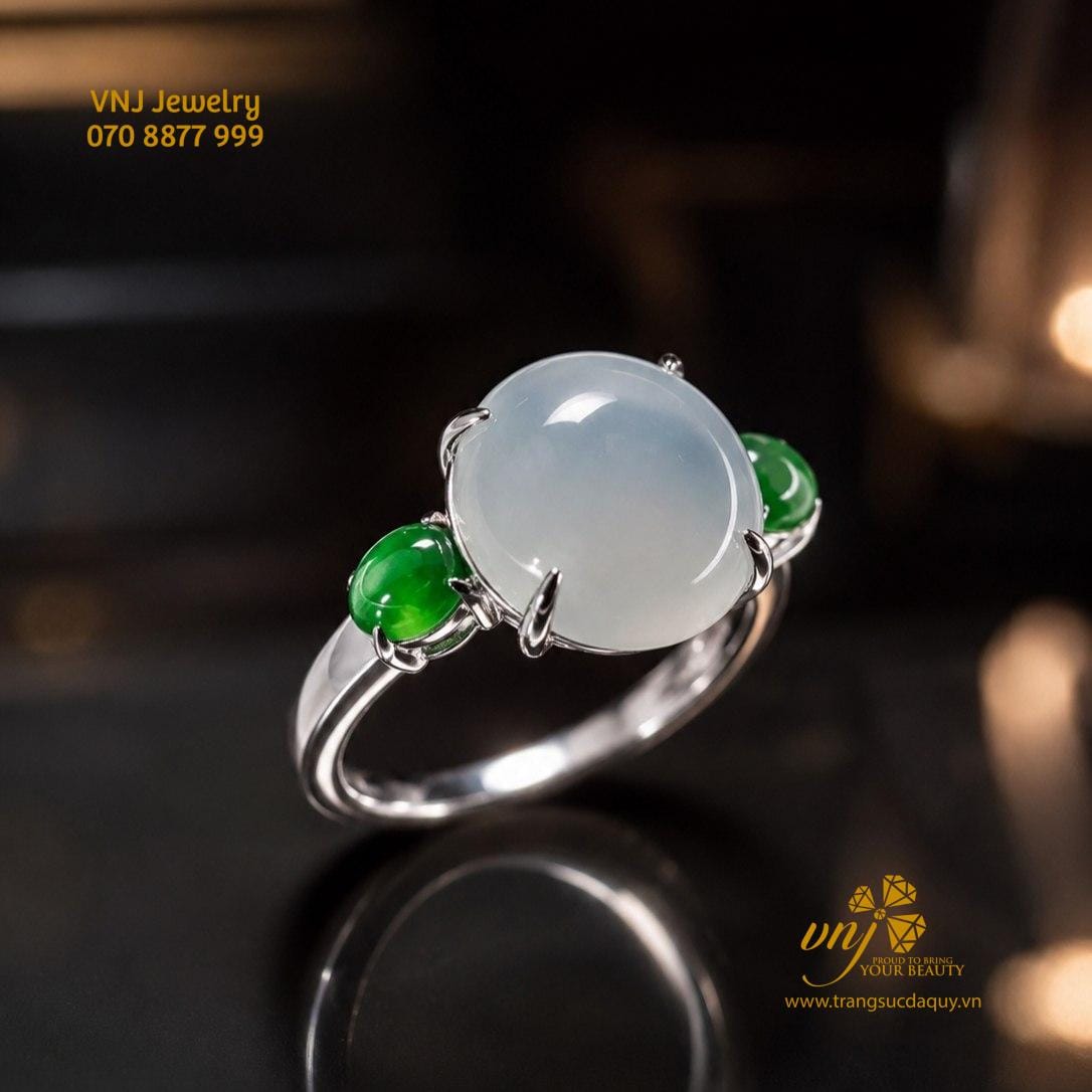 Nhẫn Băng Ngọc Phỉ Thuý NWJ12