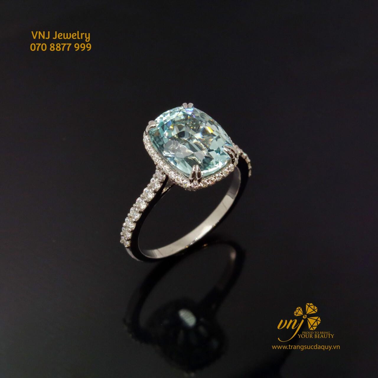 Nhẫn Topaz Thiên Nhiên NWT19