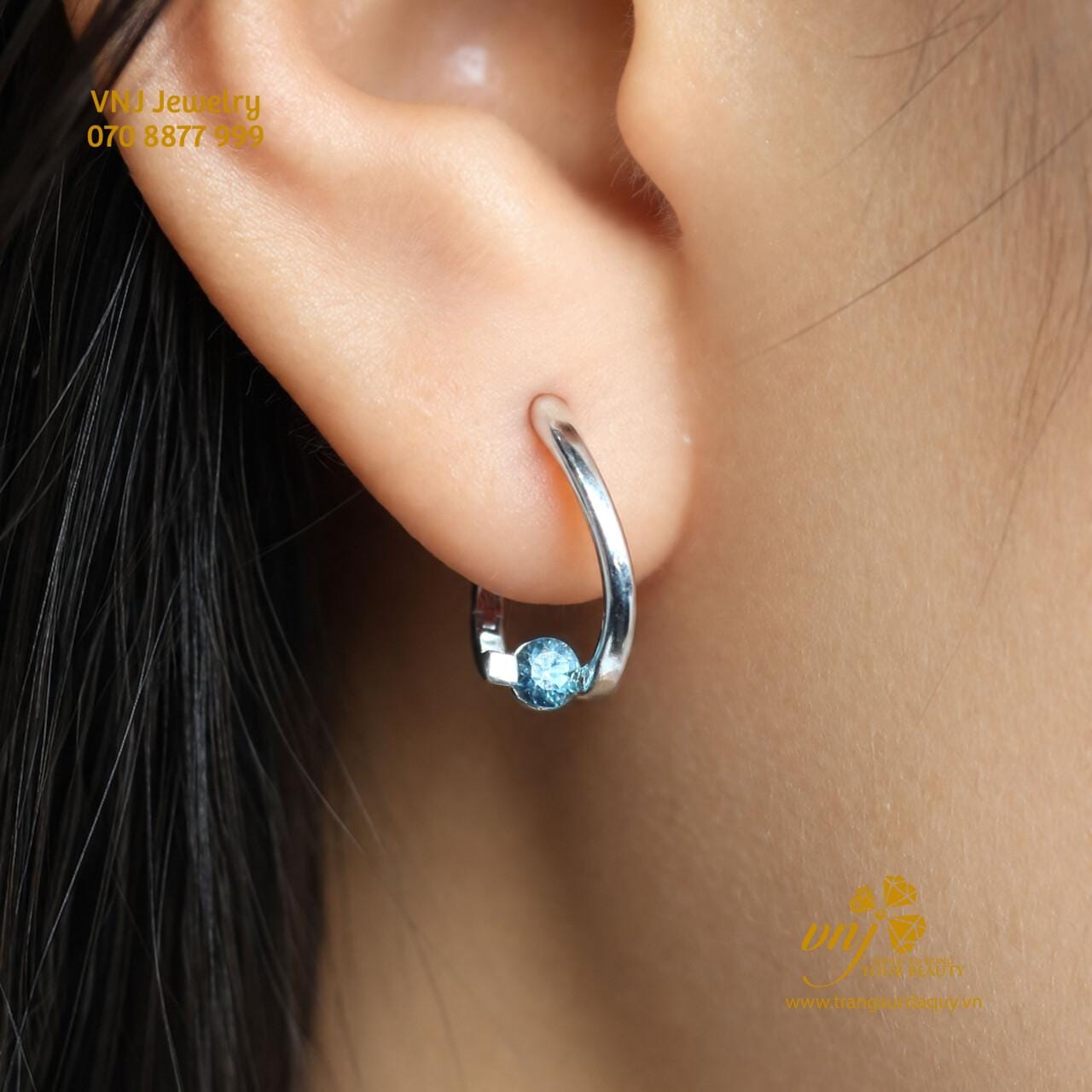 Bông Tai Sapphire Thiên Nhiên BTS26