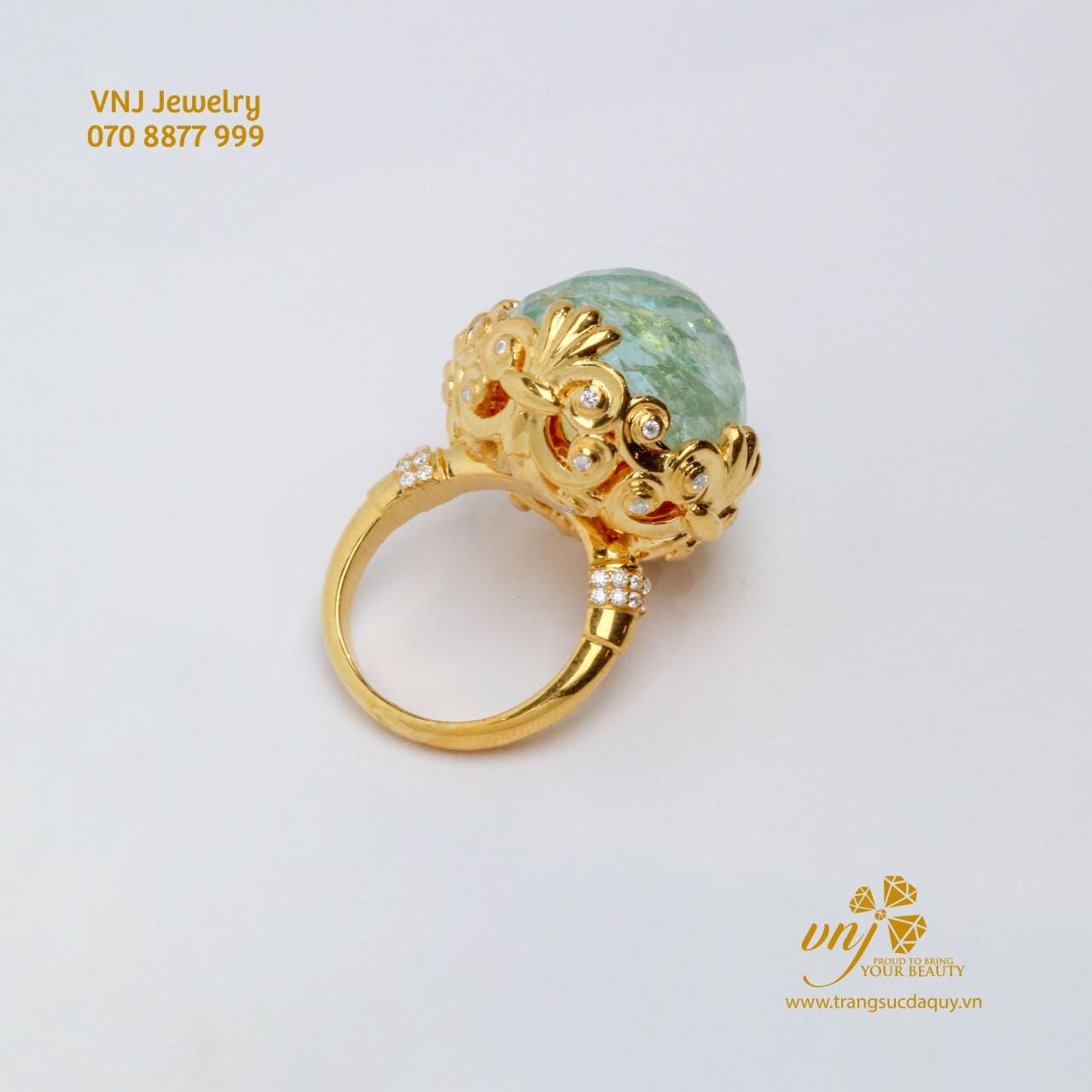 Nhẫn Tourmaline Thiên Nhiên Hoàng Gia NWTM3
