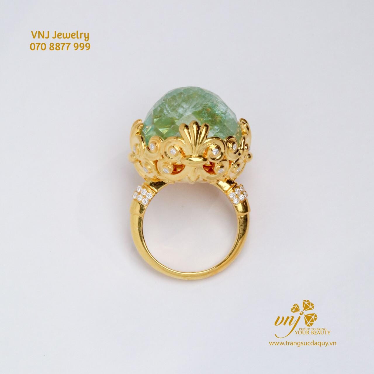 Nhẫn Tourmaline Thiên Nhiên Hoàng Gia NWTM3