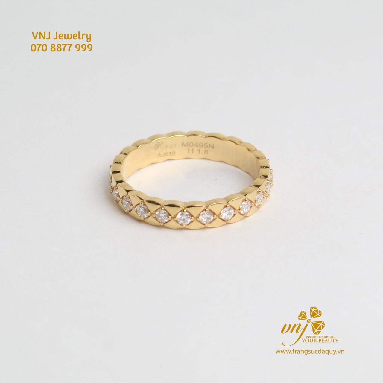 Nhẫn Eternity Kim Cương NWD51