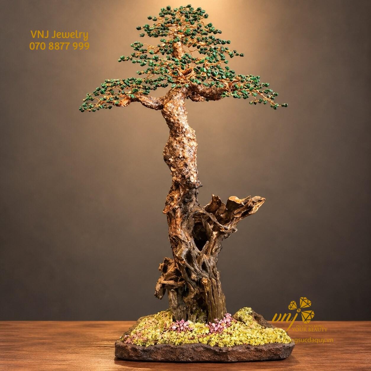 Cây đá malachite Thác Trầm