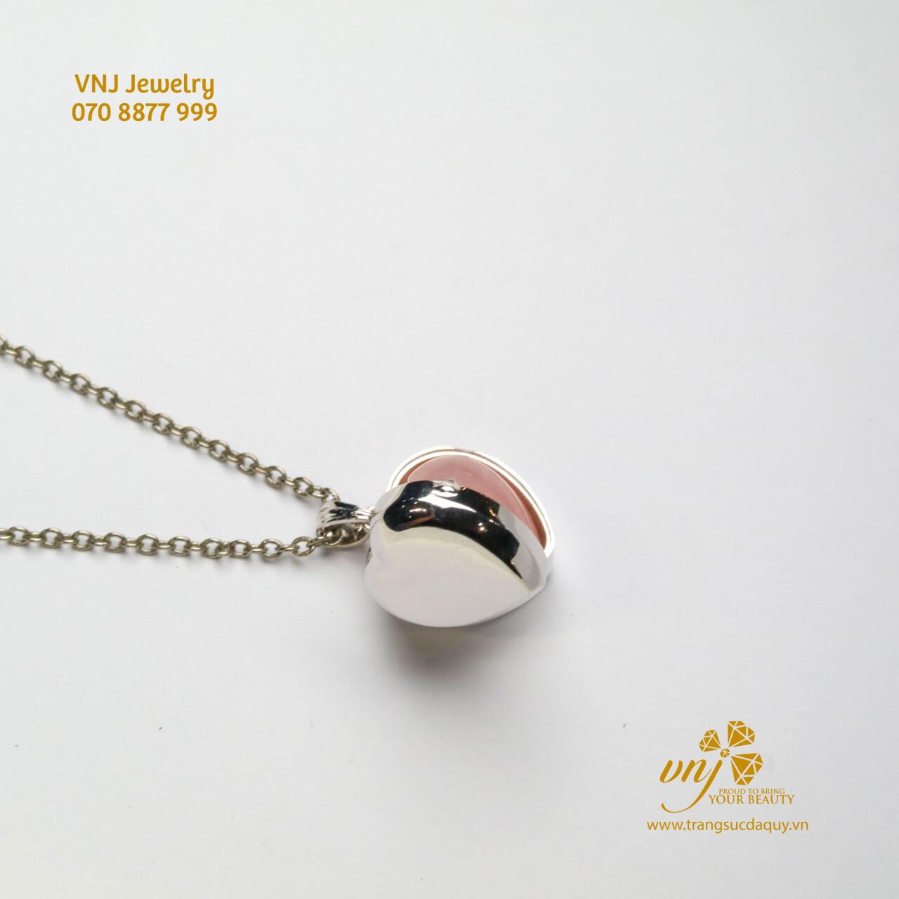 Chi tiết Mặt Dây Chuyền Locket Trái Tim