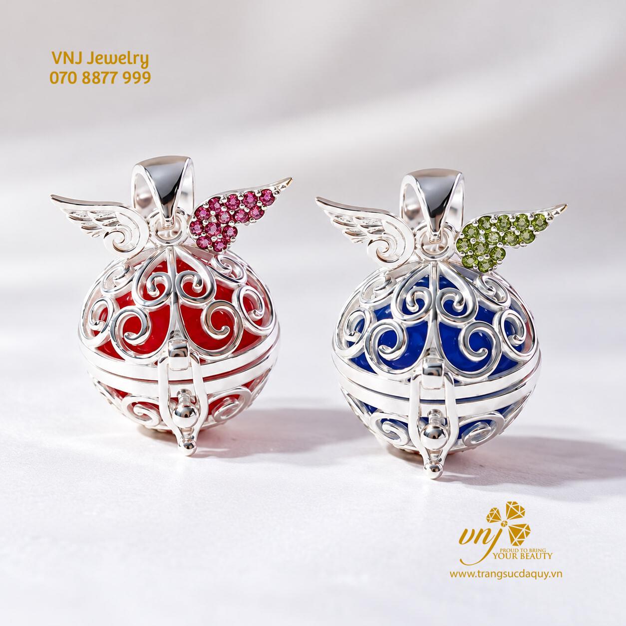 Mặt Dây Chuyền Locket Đôi Cánh Thiên Thần MG11 - Ảnh 3